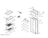 Схема №3 PKNT53NI2P с изображением Дверь для холодильника Bosch 00718402
