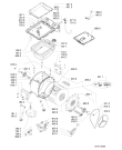 Схема №2 EV 1060 с изображением Декоративная панель для стиралки Whirlpool 481010555659