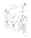 Схема №1 BLZH 4006 WS с изображением Дверь (стекло) духовки для плиты (духовки) Whirlpool 481241618139