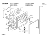 Схема №4 CH11721 с изображением Панель управления для плиты (духовки) Bosch 00431968