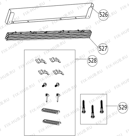 Взрыв-схема посудомоечной машины Gorenje GU62250W (388465, UNPT12T1) - Схема узла 10