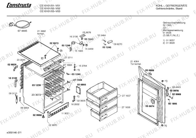 Схема №2 CE10101 с изображением Дверь для холодильной камеры Bosch 00214064