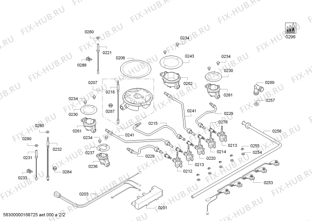 Схема №1 3ETG397BP 4G+1W BA T70F G2IH5 с изображением Переключатель для плиты (духовки) Bosch 00425764