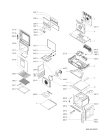 Схема №1 AKZ189/WH с изображением Обшивка для плиты (духовки) Whirlpool 481245319705