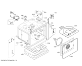 Схема №6 HBR73S452E с изображением Фронтальное стекло для плиты (духовки) Bosch 00688289