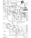 Схема №1 AQUASENSE 1600 с изображением Обшивка для стиралки Whirlpool 481245215176