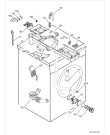 Схема №4 L76485HFL с изображением Декоративная панель для стиральной машины Aeg 1328454614