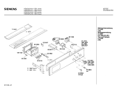 Схема №3 HB352054 с изображением Передняя часть корпуса для духового шкафа Siemens 00272308
