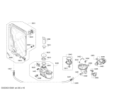 Схема №6 SPV58M00EU с изображением Передняя панель для посудомоечной машины Bosch 00707501