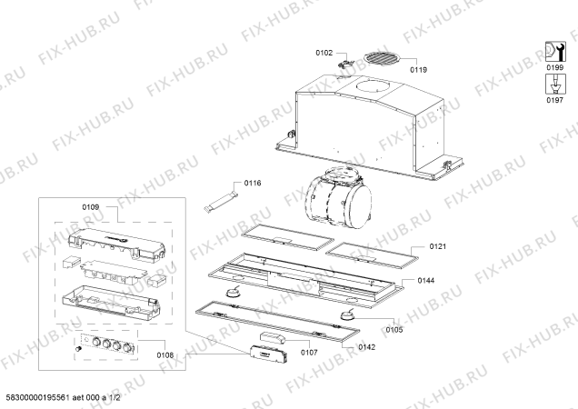 Схема №2 LB59584 Siemens с изображением Крышка для вентиляции Siemens 00772130