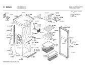 Схема №1 KG33F00 с изображением Крышка для холодильника Bosch 00059825