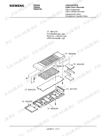 Схема №10 FM5648 с изображением Инструкция по эксплуатации для видеотехники Siemens 00530473