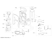 Схема №1 TKA6021V private collection с изображением Корпус для кофеварки (кофемашины) Bosch 00672136