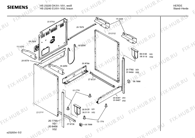 Схема №4 HS33220DK с изображением Варочная панель для плиты (духовки) Bosch 00095586