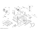 Схема №5 3HB558XF H.BA.PY.L3D.IN.GLASS.FL/.X.E3_COT/ с изображением Внешняя дверь для плиты (духовки) Bosch 00746239