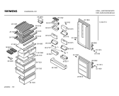 Схема №2 KG37S02 с изображением Дверь для холодильной камеры Siemens 00209615