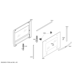 Схема №6 B1322W1GB с изображением Панель управления для электропечи Bosch 00449224