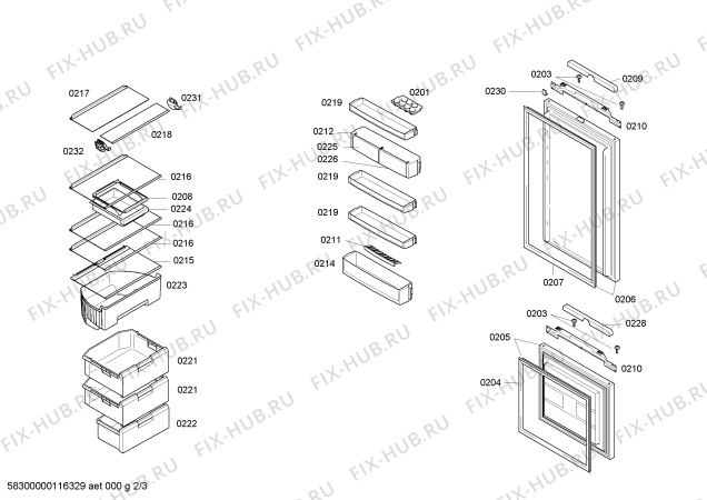 Схема №3 K4444X6 с изображением Модуль для холодильника Siemens 00653907