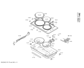 Схема №1 N11K30N0 ENC.N11K30N0 2E NE30F с изображением Ручка конфорки для плиты (духовки) Bosch 00615039