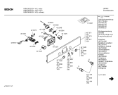 Схема №5 HBN330540 с изображением Панель управления для электропечи Bosch 00437373