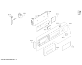 Схема №4 W5440X0EE 7 kg Aqua Stop с изображением Панель управления для стиралки Bosch 00790810