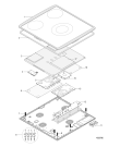 Схема №1 KBTN6013IDIXHA (F056712) с изображением Керамическая поверхность для плиты (духовки) Indesit C00267437