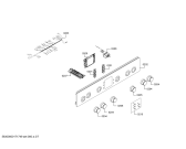 Схема №7 HGV74W353Y с изображением Ручка выбора температуры для электропечи Bosch 00630265