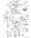 Схема №2 AWE 9727 с изображением Модуль (плата) для стиралки Whirlpool 481221470615