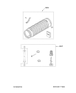 Схема №11 3LTE5243 AWM 911 с изображением Зажим для стиралки Whirlpool 481900352155