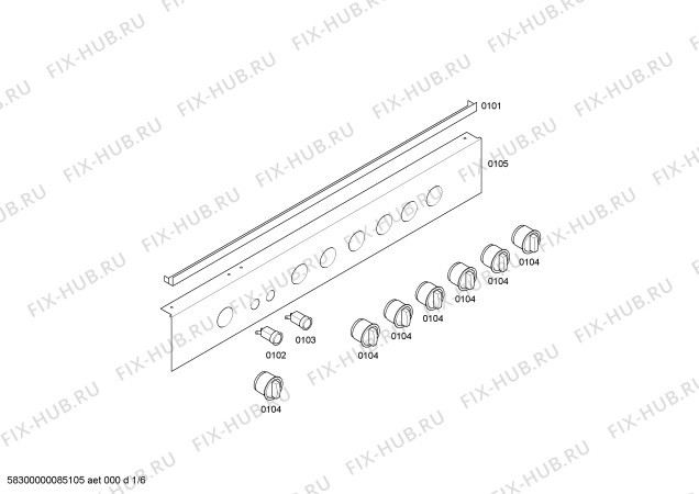 Схема №6 HEK14J24EH FOG P2 76 EMBUTIR (exportação) с изображением Решетка для электропечи Bosch 00431393