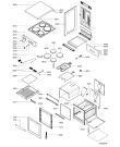 Схема №1 C 421 с изображением Клавиша для плиты (духовки) Whirlpool 481241128902