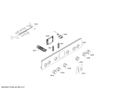 Схема №5 HGV745224N Bosch с изображением Фронтальное стекло для электропечи Bosch 00784319