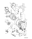 Схема №2 AWV 402/M с изображением Обшивка для стиралки Whirlpool 481245212389