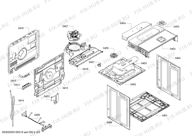 Взрыв-схема плиты (духовки) Bosch HBA74S450E Horno.BO.py.2d.b4.E3_CoT.pt_bsc.inx - Схема узла 04