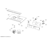 Схема №4 HBC84H501B Bosch с изображением Держатель для электропечи Bosch 12011190