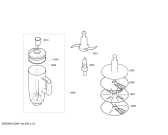Схема №2 MCM2007 с изображением Центрифуга для отжима сока для электрокомбайна Bosch 00492024