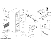Схема №3 KGF22622TI с изображением Декоративная панель для холодильной камеры Bosch 00676320