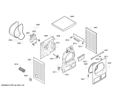 Схема №4 WTE8430SGB с изображением Рамка для сушилки Bosch 00663188