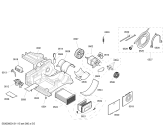 Схема №4 WTE86300US с изображением Мотор для сушильной машины Bosch 00144468