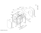 Схема №7 SN658X06ME с изображением Передняя панель для посудомоечной машины Siemens 11020759