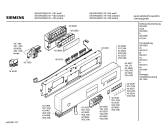 Схема №5 SE55A232EU с изображением Панель управления для посудомойки Siemens 00434823