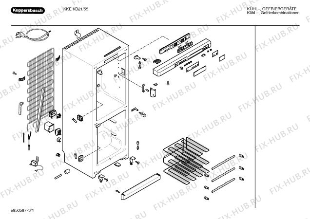 Схема №2 KIEKB22 IKB328.4T2 с изображением Контейнер для овощей для холодильника Bosch 00233131