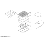 Схема №5 BO241211 с изображением Решетка для электропечи Bosch 11008830
