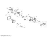 Схема №10 HSD786055N с изображением Рассекатель горелки для плиты (духовки) Bosch 00655262