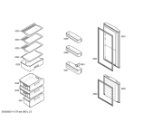 Схема №3 KGS36300 с изображением Панель для холодильной камеры Bosch 00446207