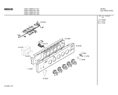 Схема №5 HSG131MPP с изображением Панель управления для плиты (духовки) Bosch 00358446