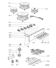 Схема №2 ACM 344 WH с изображением Клавиша для плиты (духовки) Whirlpool 481241128795