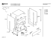 Схема №3 S4153W0 SI 155 с изображением Панель для посудомоечной машины Bosch 00287581