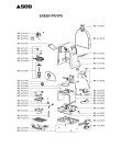 Схема №1 EX6201FR/1P0 с изображением Холдер фильтра  для кофеварки (кофемашины) Seb MS-622458