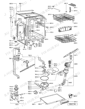 Схема №2 DW267729 (F091709) с изображением Инструкция по эксплуатации для посудомойки Indesit C00356420
